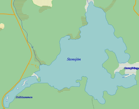 Karta Stensjön