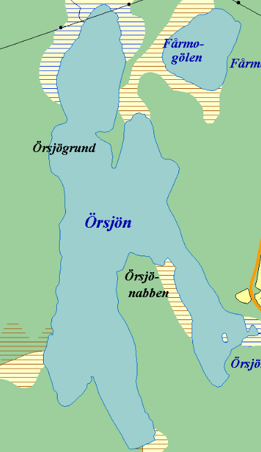 Karta Örsjön