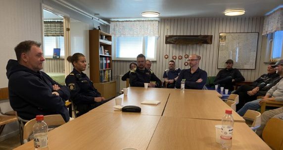 Tillsynsgruppen gjorde en genomgång i klubblokalen i Hultsfred.