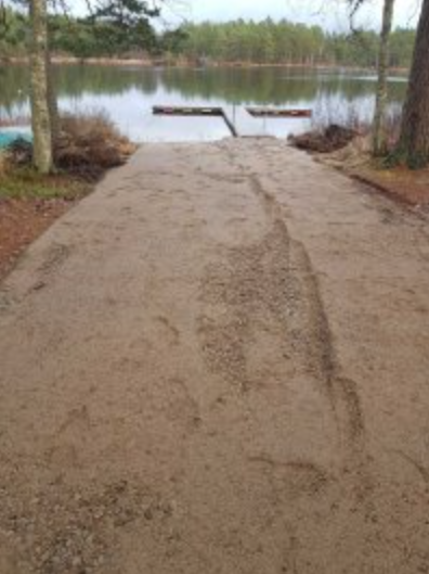 Bättre iläggsplats för båtar i St Hammarsjön